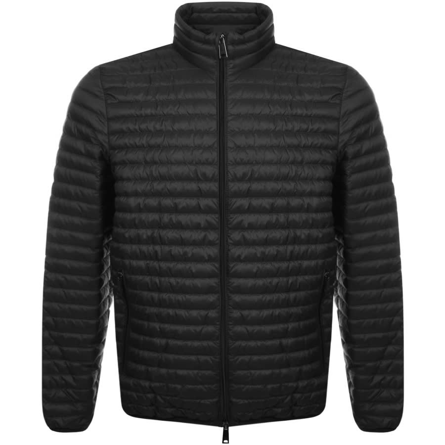 Alternative Image for ProductEmporio Armani Quilted Down Jacket Grey1